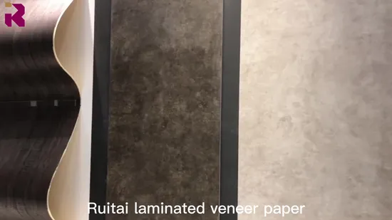 Engineered Veneer Melamine Faced Recon Veneer Melamine Ciba