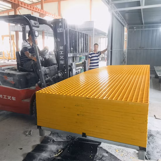 Custom FRP Plastic Road Driveway Drainage Grates Gully Cover Gratings